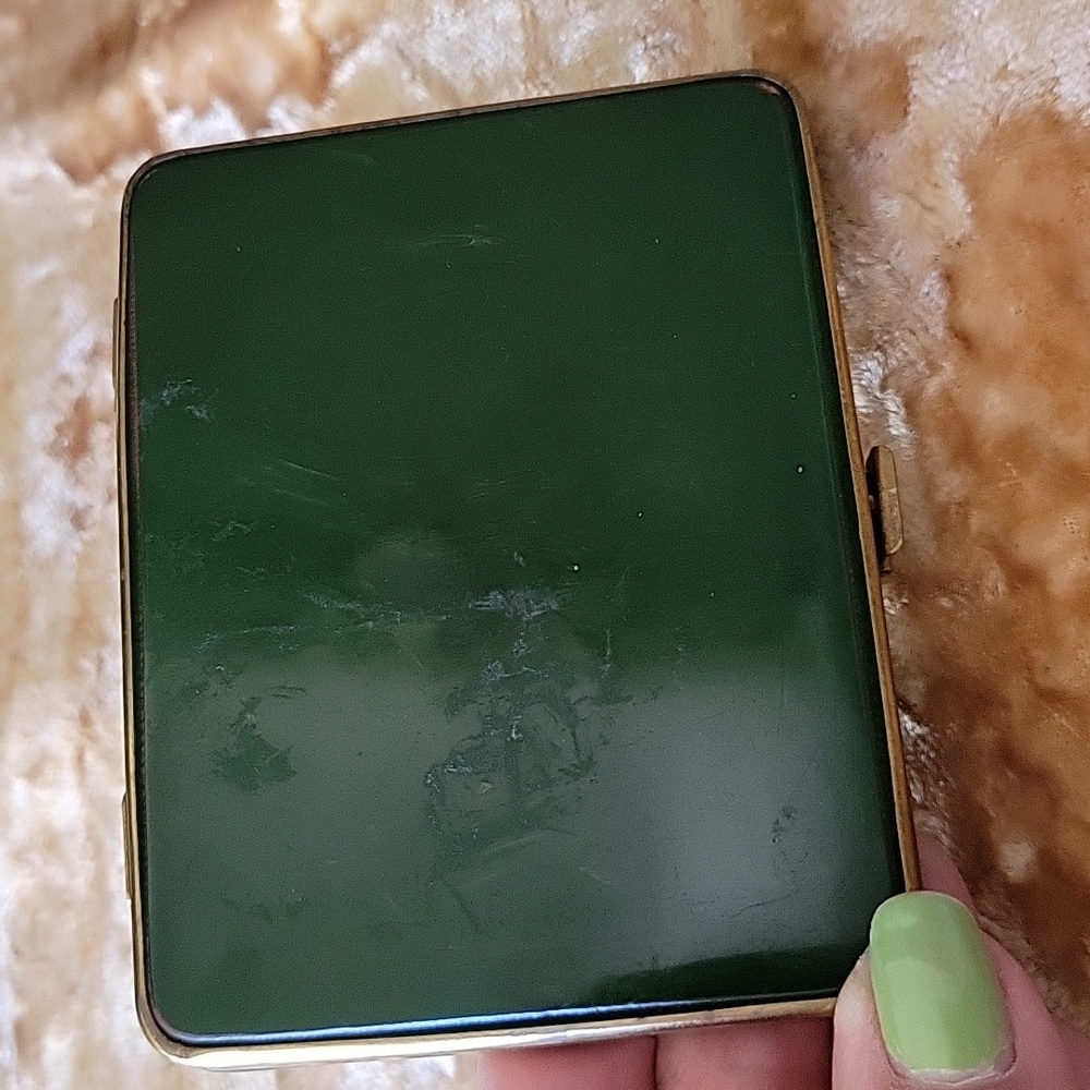 Green Vanity Case - Picture 4 of 5